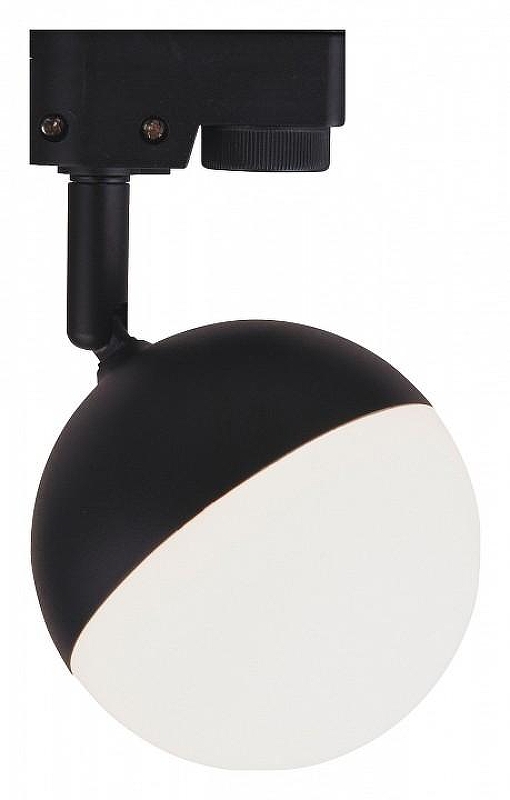 Светильник на штанге Escada 20041 20041TRA/01LED BK цвет плафона/подвески Белый, Черный, цвет арматуры Черный