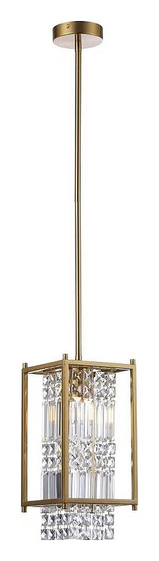 Светильник на штанге Escada FLOOD 2103/1S Gold цвет плафона/подвески Прозрачный, цвет арматуры Золото