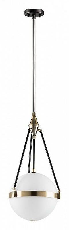 Светильник на штанге Lightstar Modena 816037 цвет плафона/подвески Белый, цвет арматуры Бронза, Черный