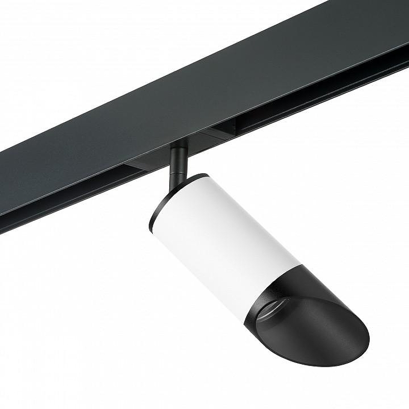 Светильник на штанге Lightstar Rullo PRO43637 цвет плафона/подвески Белый, Черный, цвет арматуры Черный