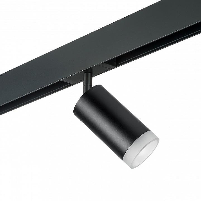 Светильник на штанге Lightstar Rullo PRO43730 цвет плафона/подвески Белый, Черный, цвет арматуры Черный