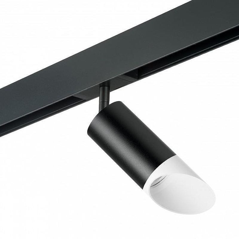 Светильник на штанге Lightstar Rullo PRO43736 цвет плафона/подвески Белый, Черный, цвет арматуры Черный