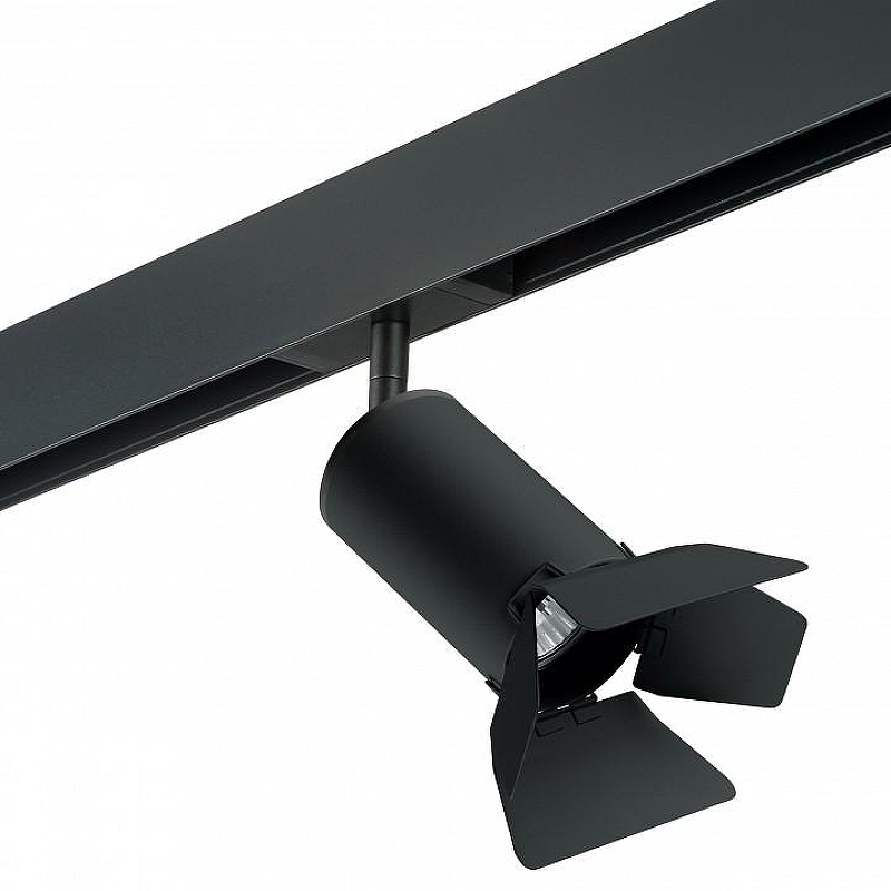 Светильник на штанге Lightstar Rullo PRO437437 цвет плафона/подвески Черный, цвет арматуры Черный