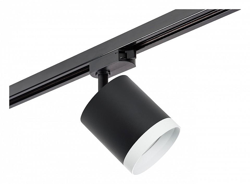 Светильник на штанге Lightstar Rullo R1T34873486 цвет плафона/подвески Белый, Черный, цвет арматуры Черный
