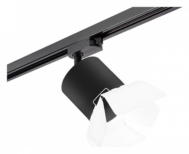 Светильник на штанге Lightstar Rullo R1T3487486 цвет плафона/подвески Белый, Черный, цвет арматуры Черный