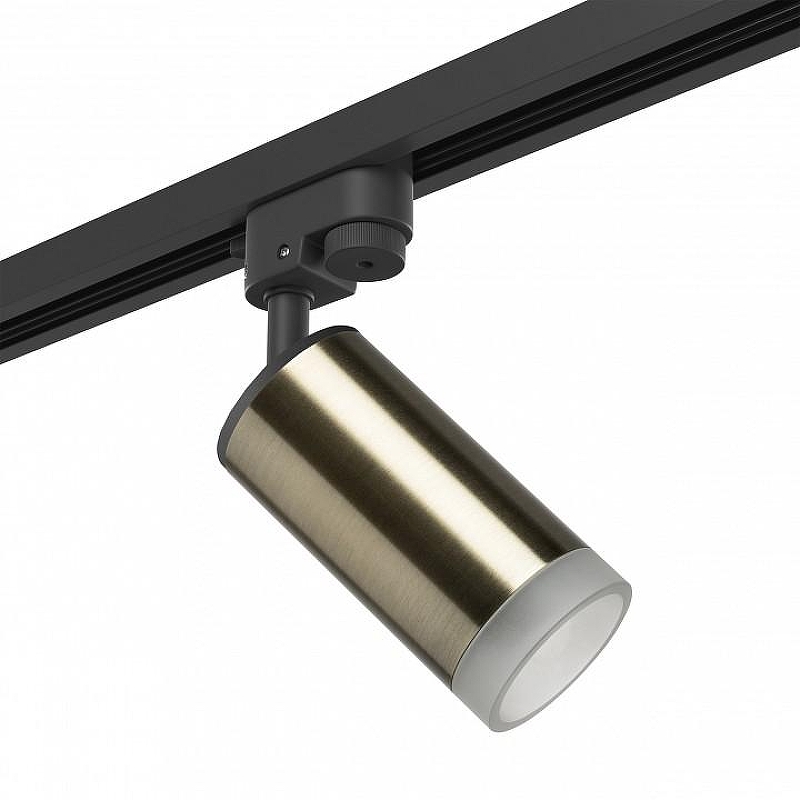 Светильник на штанге Lightstar Rullo R1T43130 цвет плафона/подвески Белый, Бронза, цвет арматуры Черный