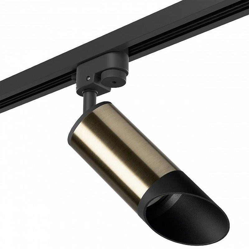 Светильник на штанге Lightstar Rullo R1T43137 цвет плафона/подвески Бронза, Черный, цвет арматуры Черный