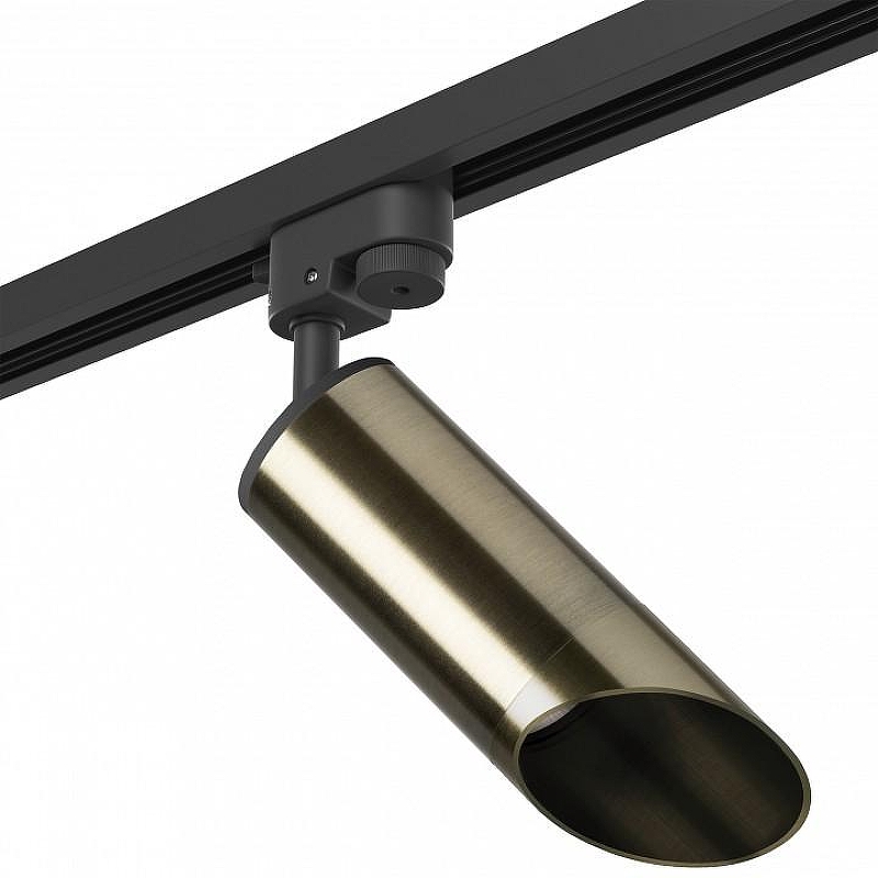 Светильник на штанге Lightstar Rullo R1T431431 цвет плафона/подвески Бронза, цвет арматуры Черный