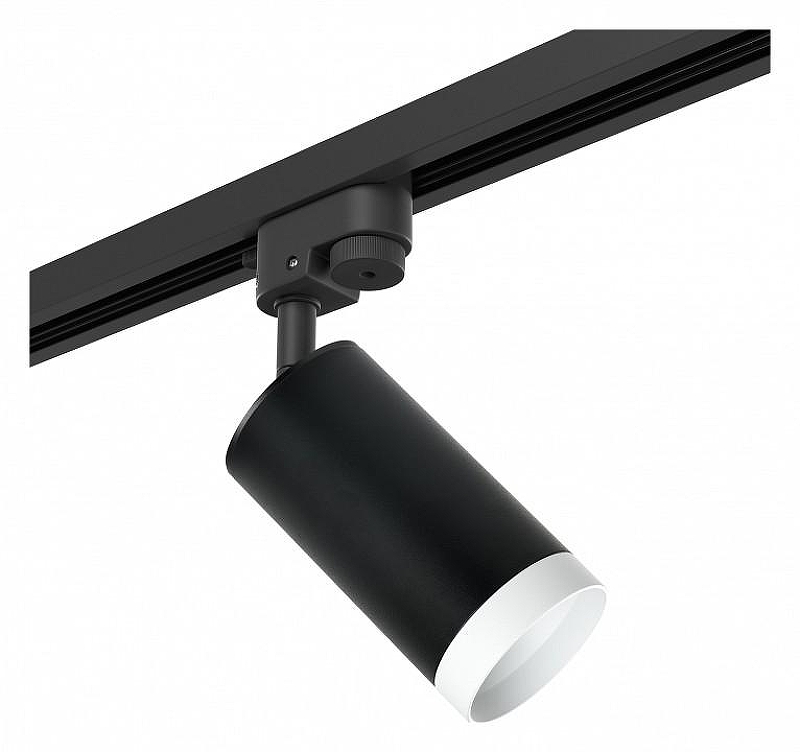 Светильник на штанге Lightstar Rullo R1T4373436 цвет плафона/подвески Белый, Черный, цвет арматуры Черный