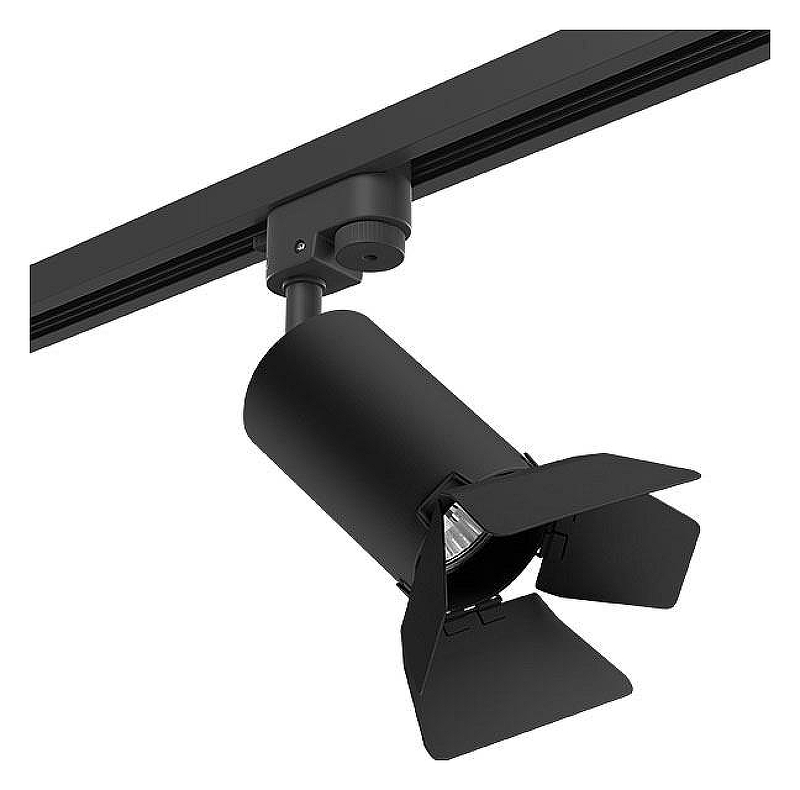 Светильник на штанге Lightstar Rullo R1T437437 цвет плафона/подвески Черный, цвет арматуры Черный