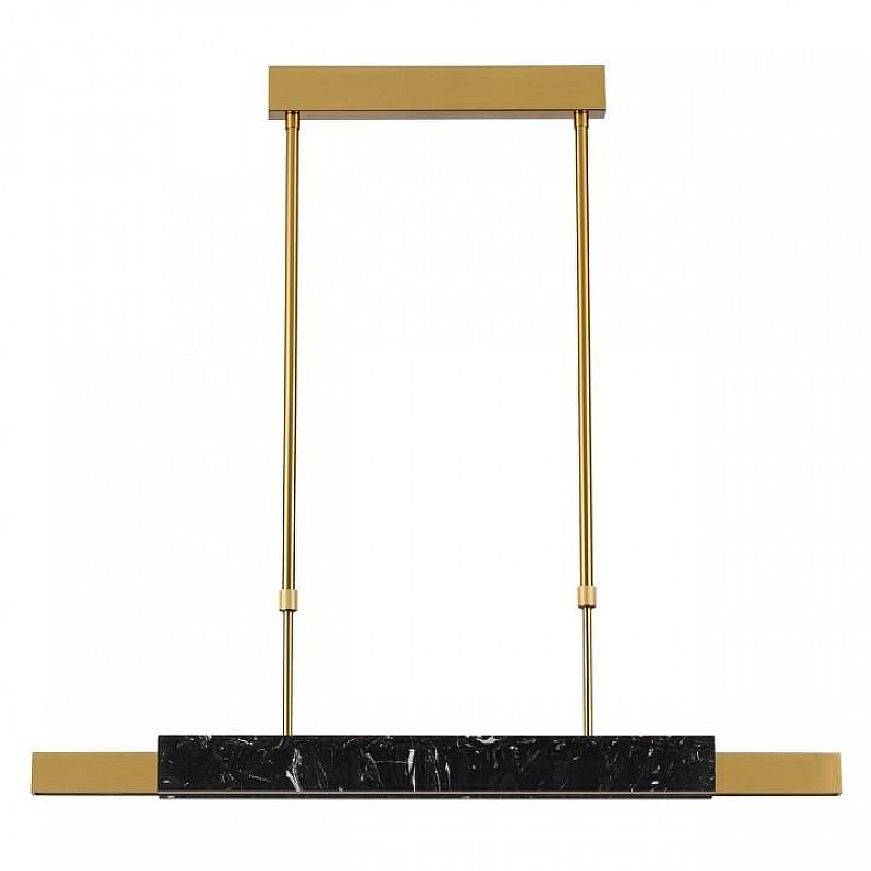Светильник на штанге Odeon Light Marm1 4361/25L цвет плафона/подвески Черный, цвет арматуры Бронза