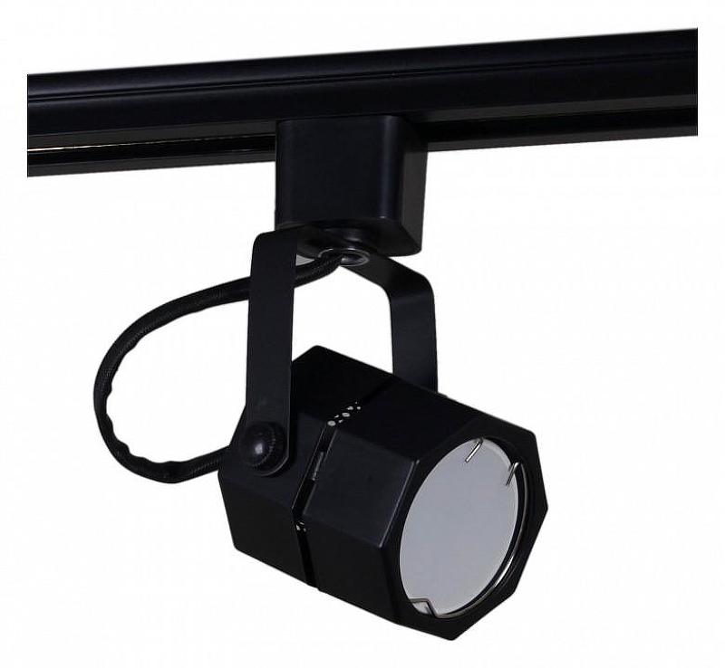 Светильник на штанге Reluce Technical 16021-9.3-001CT MR16 BK цвет плафона/подвески Черный, цвет арматуры Черный