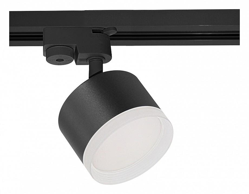 Светильник на штанге Reluce Technical 53004-9.3-001LD GX53 BK цвет плафона/подвески Белый, Черный, цвет арматуры Белый, Черный