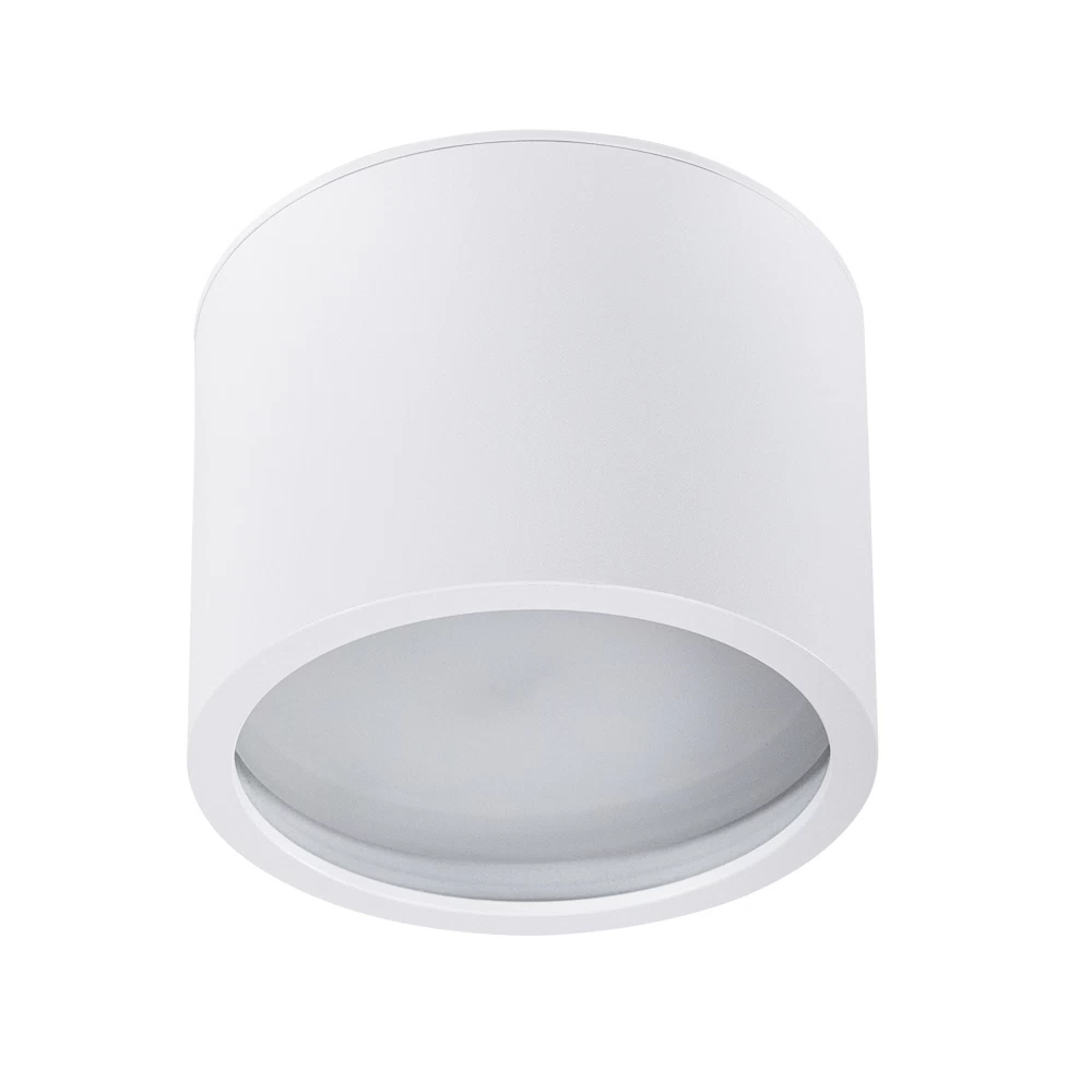 Светильник накладной Arte Lamp Intercrus GX53 15 Вт 1 кв.м белый IP44 (A5543PL-1WH)