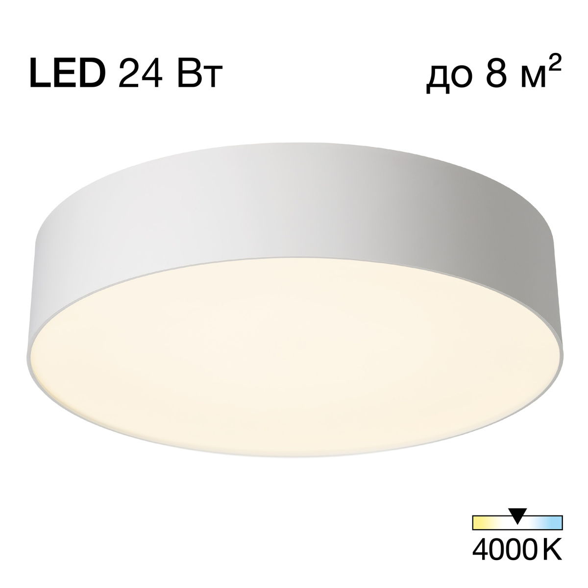 Светильник накладной Citilux CL755290 BART белый