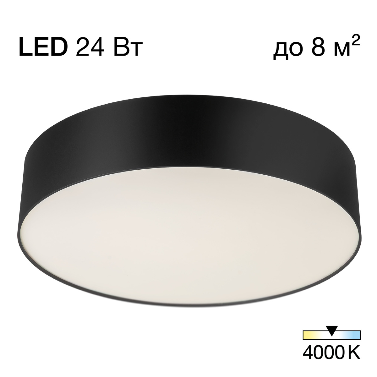 Светильник накладной Citilux CL755291 BART черный
