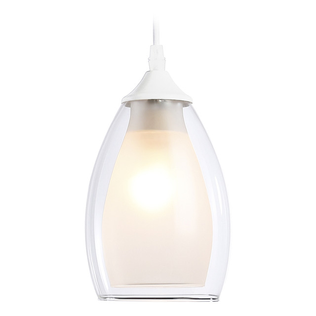 светильник подвесной AMBRELLA LIGHT Традиционный E27 белый/прозрачный/белый матовый