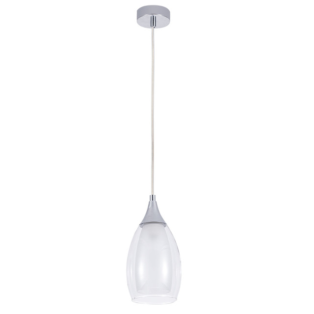 светильник подвесной ARTE LAMP Барри E14 40Вт стекло белый