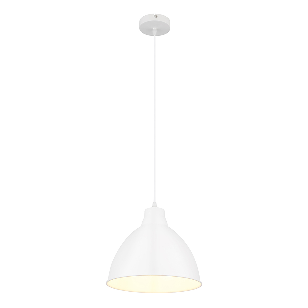 Светильник подвесной Arte Lamp Braccio E27 60 Вт 2 кв.м белый IP20 (A2055SP-1WH)