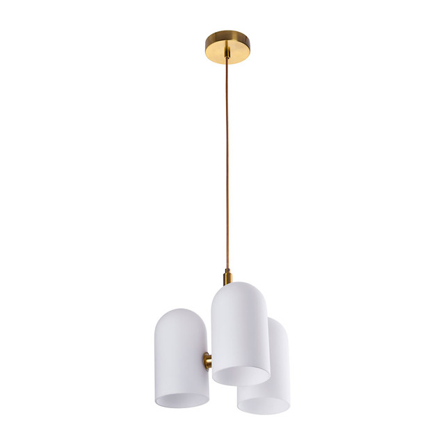 светильник подвесной ARTE LAMP Кассель E14 3х40Вт металл медный
