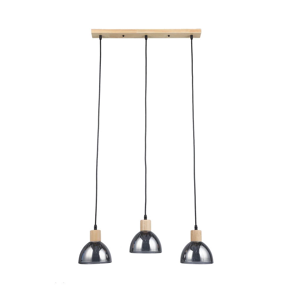 Светильник подвесной Arte Lamp Lancaster E27 60 Вт 7 кв.м черный/серый IP20 (A5869SP-3BK)