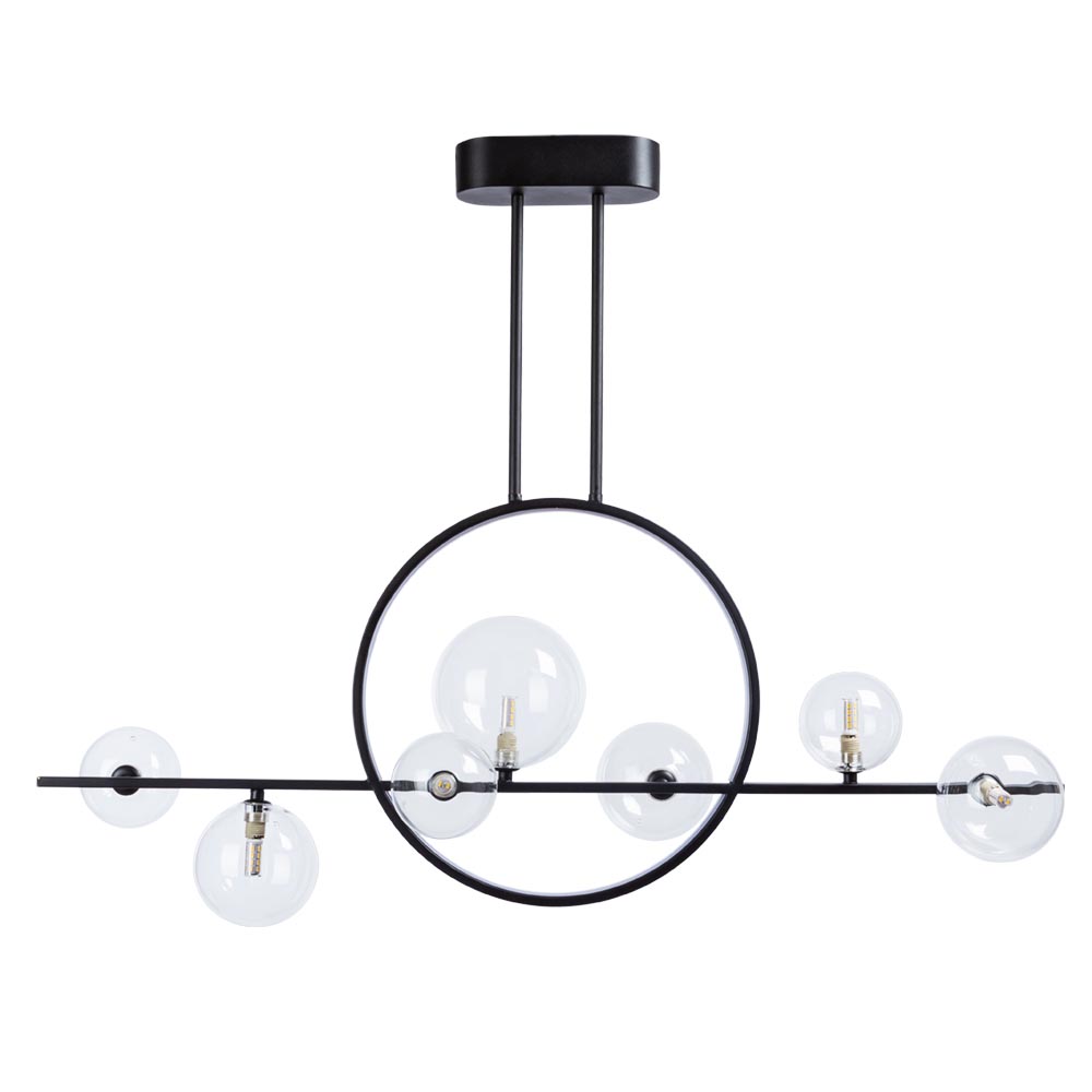 Светильник подвесной Arte Lamp Saturn A7791SP-59BK