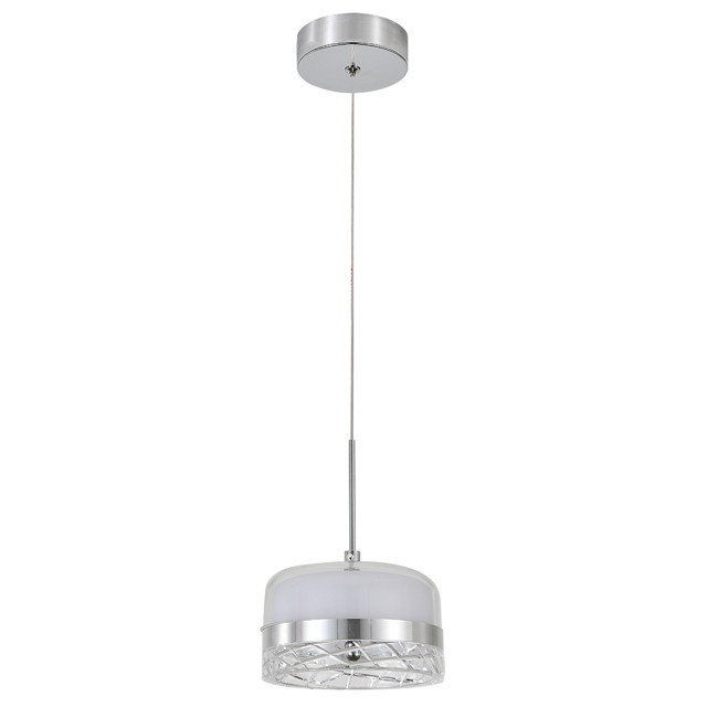 светильник подвесной ESCADA Лейс 1хLED 10Вт 4500К хром