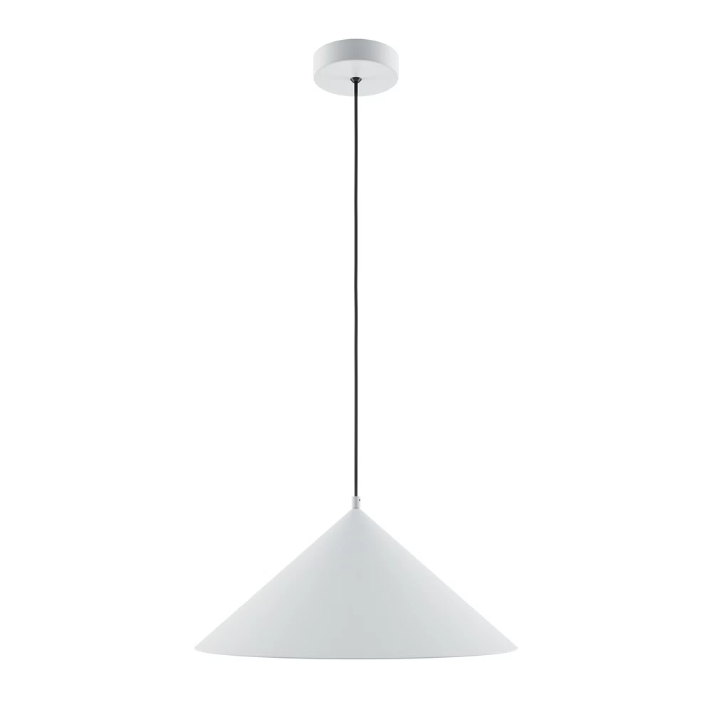 Светильник подвесной Maytoni Basic colors E27 40 Вт 8 кв.м белый IP20 (MOD167PL-01W)