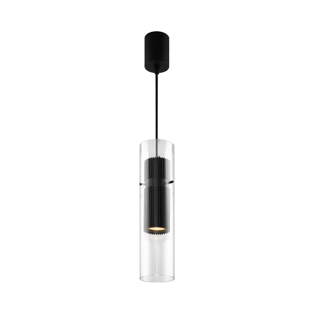 Светильник подвесной Maytoni Dynamics GU10 50 Вт 3 кв.м черный IP20 (MOD326PL-01B)
