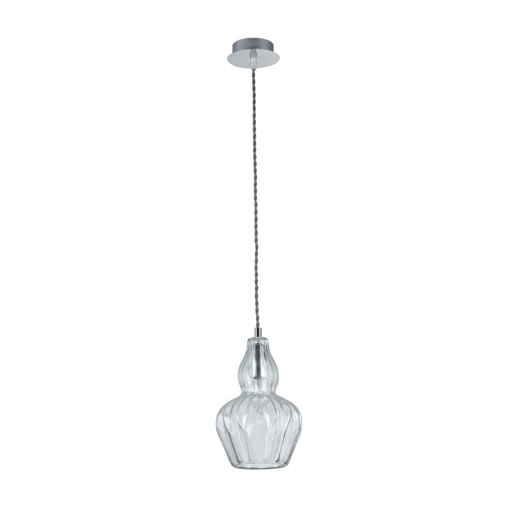 Светильник подвесной Maytoni Eustoma E14 40 Вт 3 кв.м никель IP20 (MOD238-PL-01-TR)