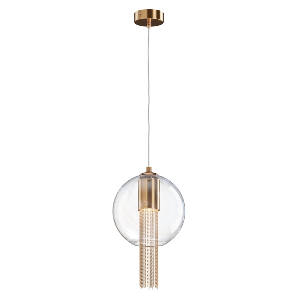 Светильник подвесной Maytoni Flusso GU10 12 Вт 6 кв.м бронза IP20 (P095PL-01BZ)