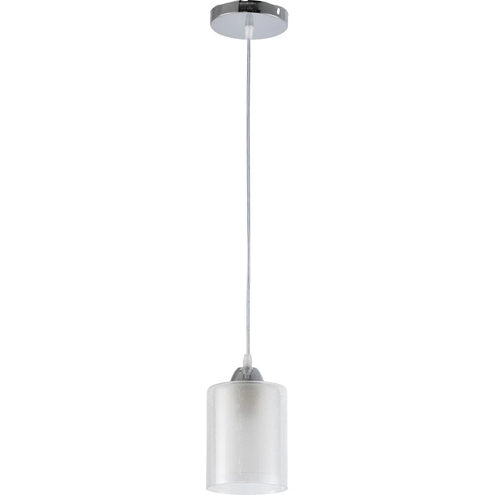 Светильник подвесной Schaffner Inverno E27 60 Вт 3 кв.м хром IP20 (4065-1П)