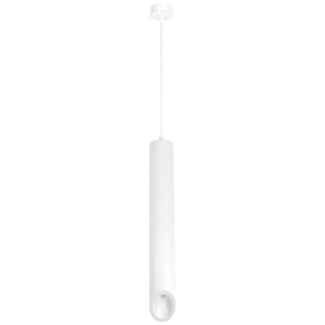 светильник подвесной SMARTEBUY LED цилиндрический GU10 белый
