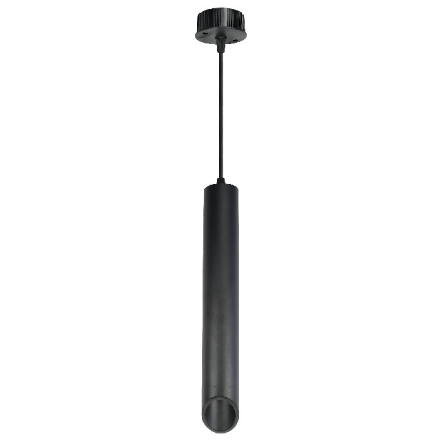 светильник подвесной SMARTEBUY LED цилиндрический GU10 черный