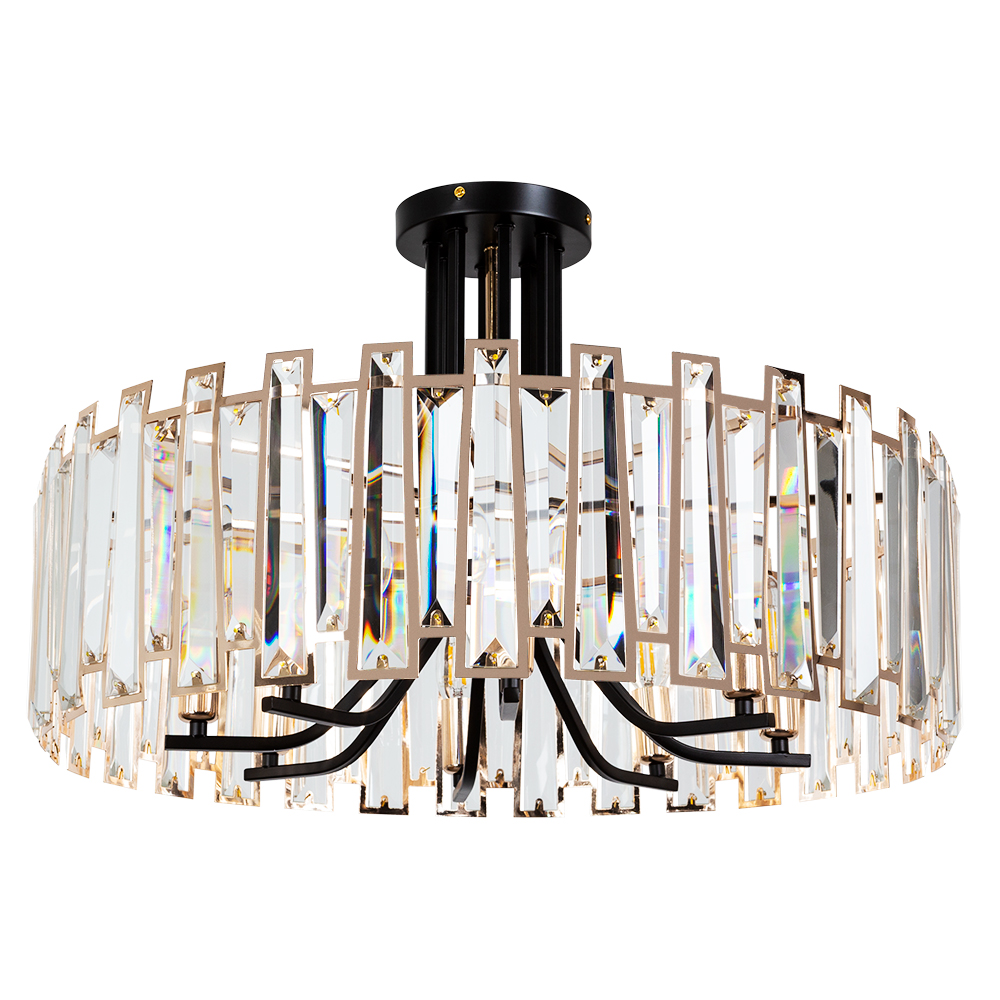Светильник потолочный Arte Lamp AMBER A1028PL-8BK