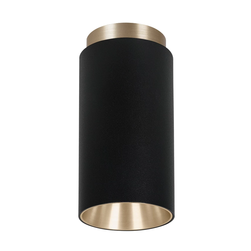 Светильник потолочный Arte Lamp Cone GU10 35 Вт 1 кв.м черный/золото IP20 (A5361PL-1BK)