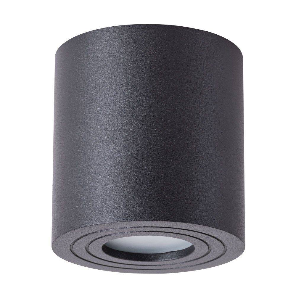 Светильник потолочный Arte Lamp Galopin GU10 35 Вт 1 кв.м черный IP44 (A1460PL-1BK)
