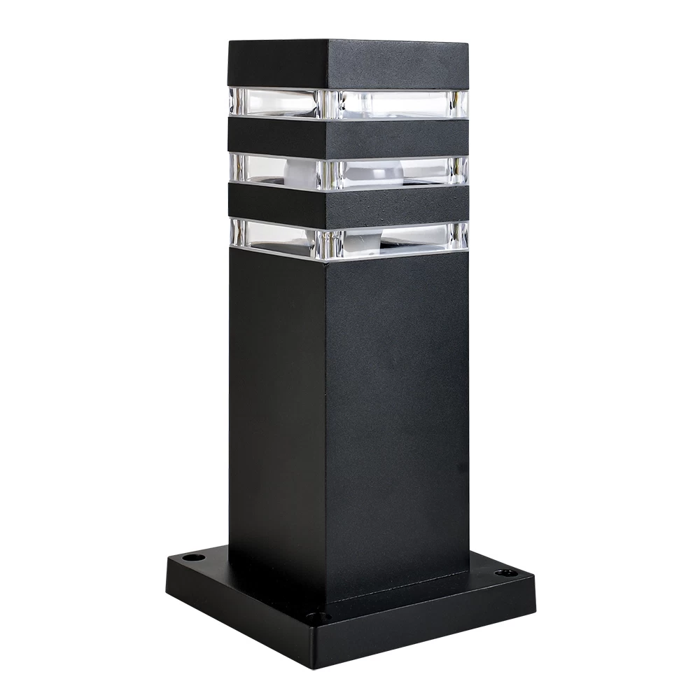 Светильник садово-парковый Arte Lamp Heather черный 300 мм E27 20 Вт IP54 (A4413FN-1BK)