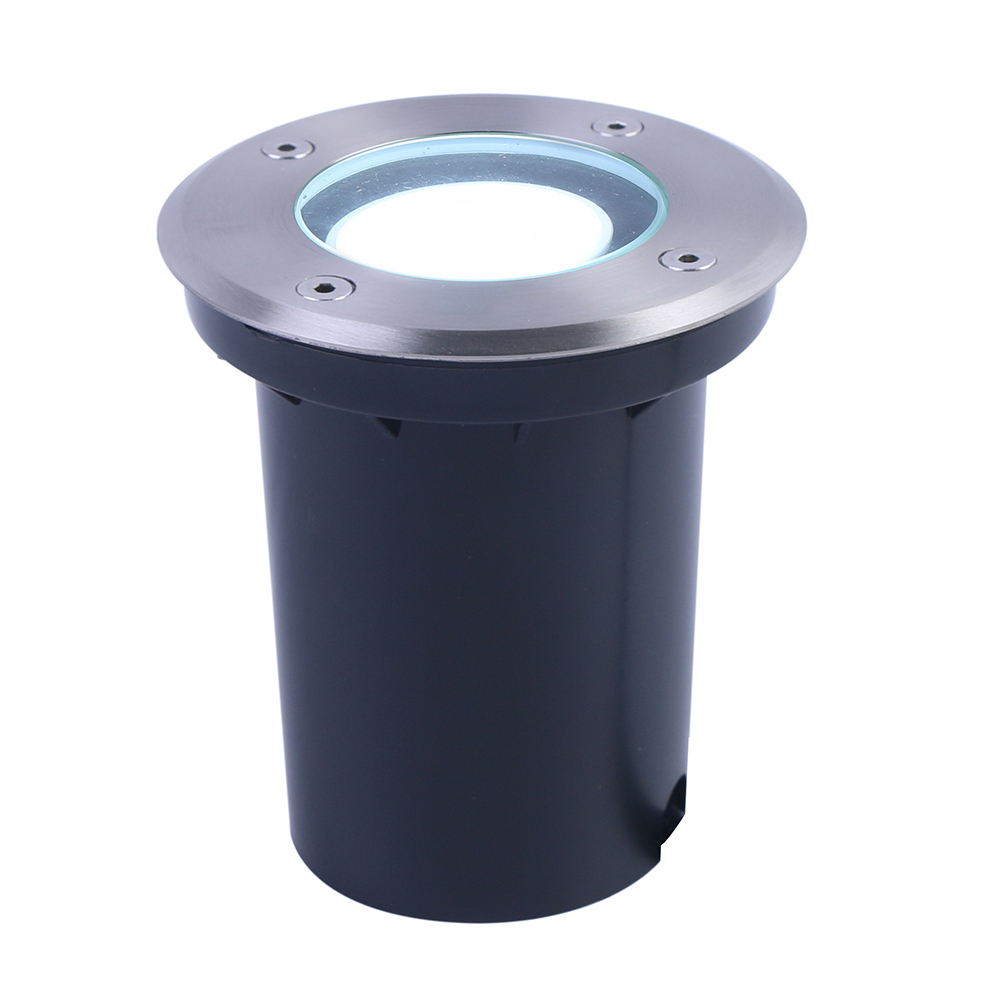 Светильник садово-парковый Arte Lamp Piazza серебряный 130 мм GU10 35 Вт IP67 (A6017IN-1SS)