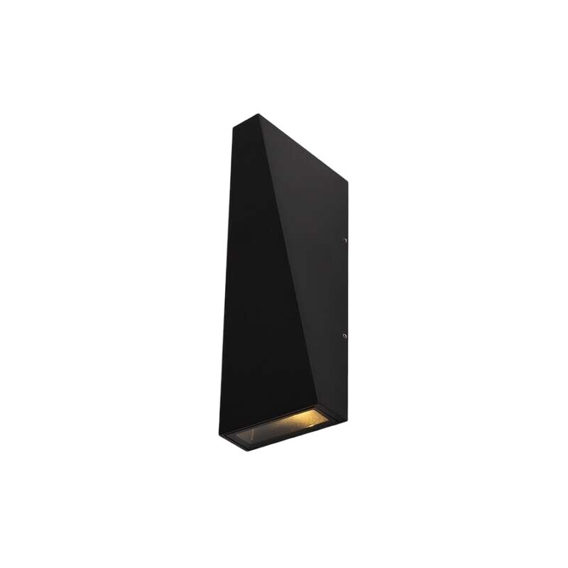 Светильник светодиодный фасадный настенный Outdoor Times черный 3200К 6 Вт IP54 (O580WL-L6B)