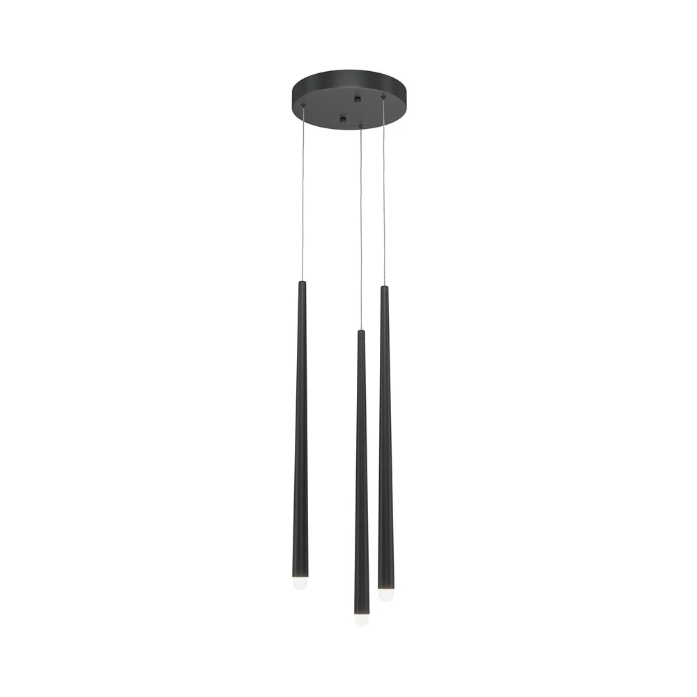 Светильник светодиодный подвесной Maytoni Cascade 3000-4000К 19 Вт 9,5 кв.м черный IP20 (MOD132PL-L18BK)