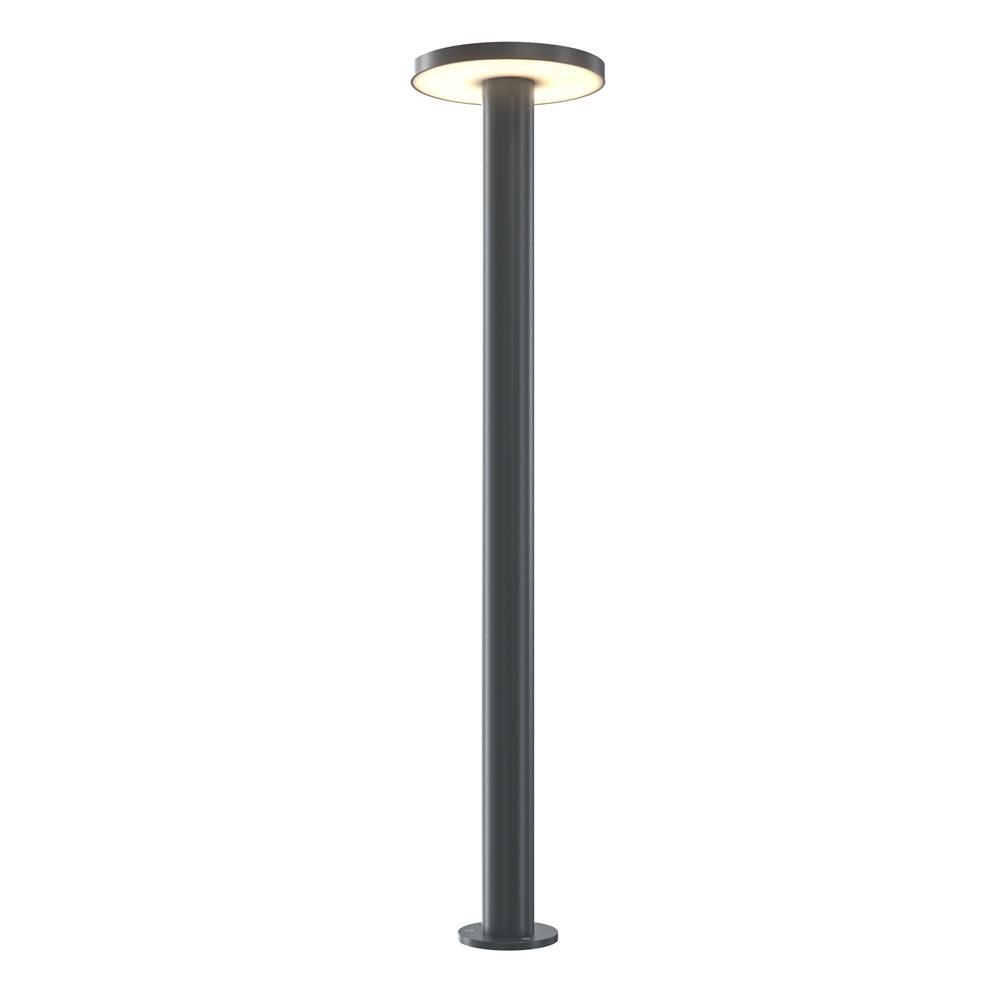 Светильник светодиодный садово-парковый Outdoor Wald графит 400 мм 3000К 12 Вт IP65 (O420FL-L12GF)