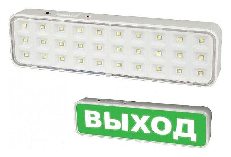 Светильник-указатель Volpe ULO-Q UL-00002387 цвет плафона/подвески Белый, цвет арматуры Белый