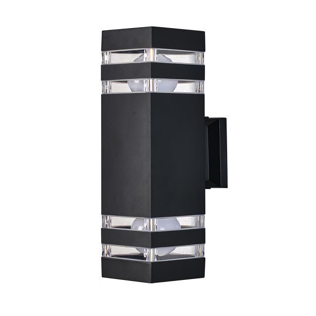 светильник уличный настенный ARTE LAMP Хелсер E27 2х20Вт металл черный