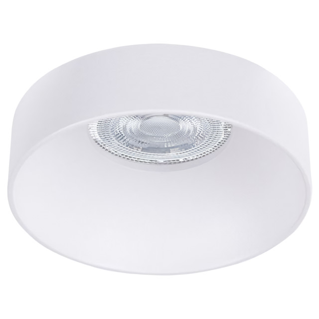 светильник встраиваемый ARTE LAMP Рамо GU10 1х35Вт металл белый