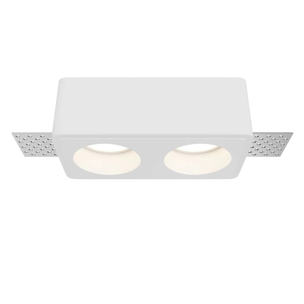 Светильник встраиваемый GU10 белый 10 Вт IP20 Technical Gyps Modern (DL123-GU10-02-W)