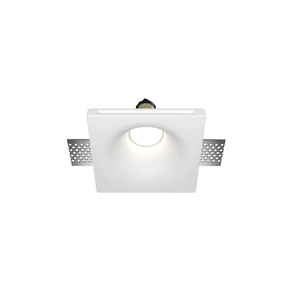 Светильник встраиваемый GU10 белый 12 Вт IP20 Maytoni Gyps Modern (DL001-1-01-W-1)