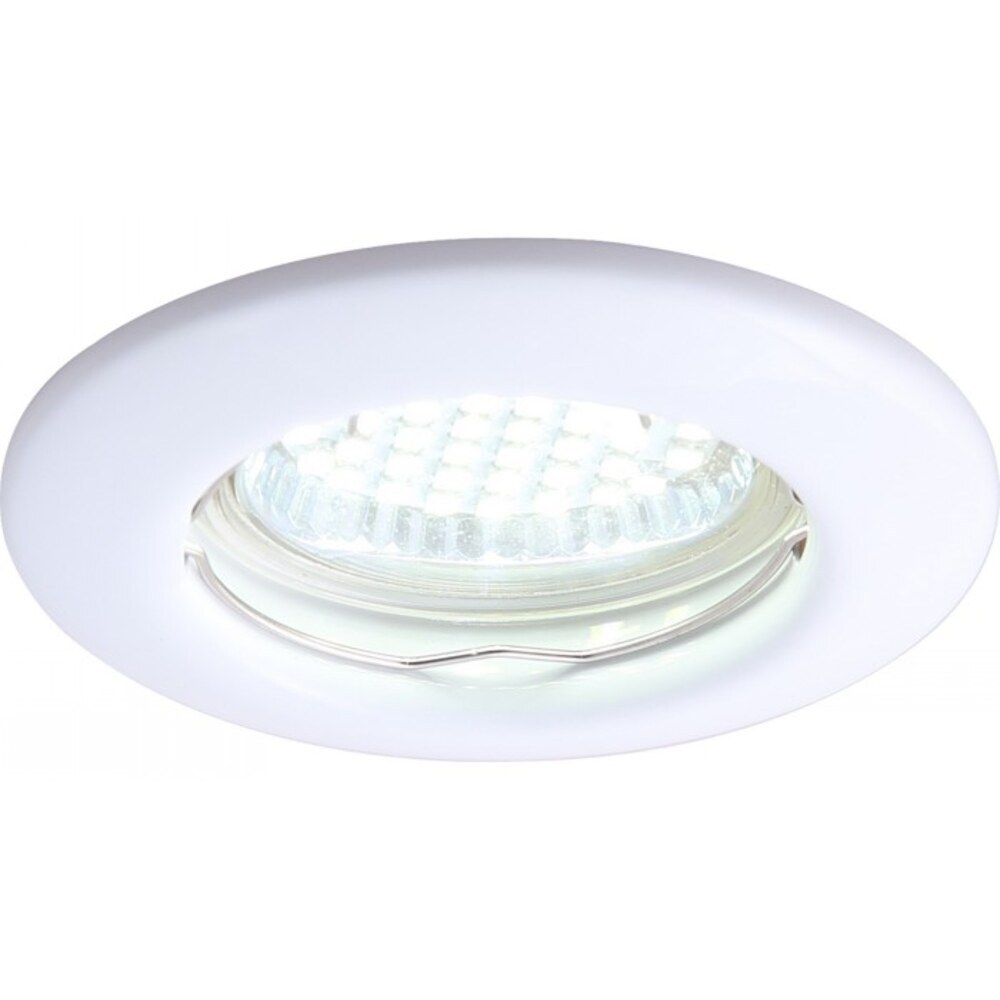 Светильник встраиваемый GU10 белый 50 Вт IP20 Arte Lamp Praktisch (A1203PL-1WH)