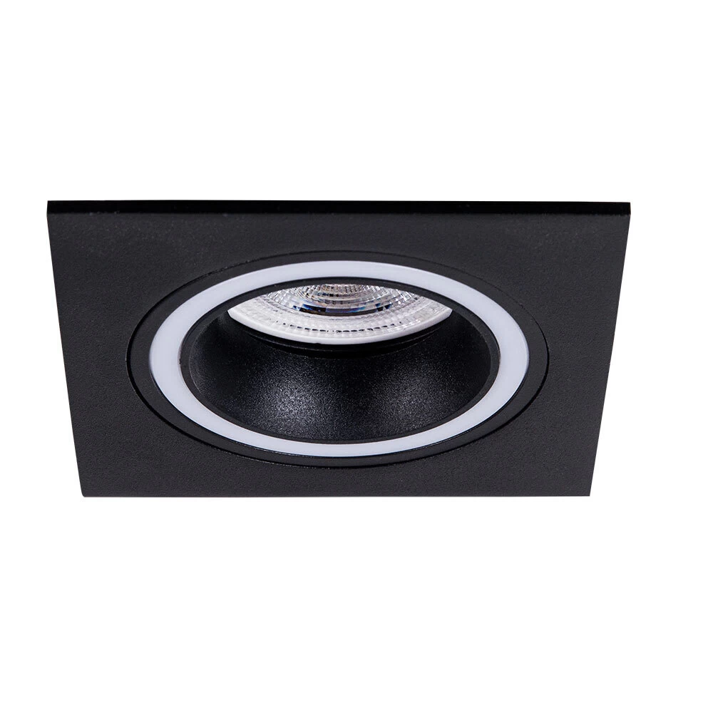 Светильник встраиваемый GU10 черный 15 Вт IP20 Arte Lamp Imai (A2465PL-1BK)