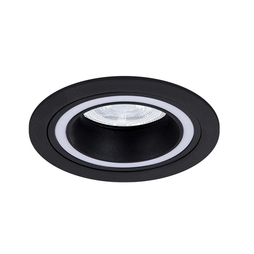 Светильник встраиваемый GU10 черный 15 Вт IP20 Arte Lamp Imai (A2464PL-1BK)